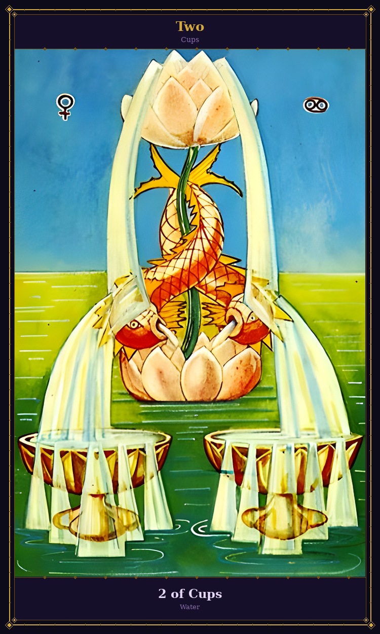 2 of Cups