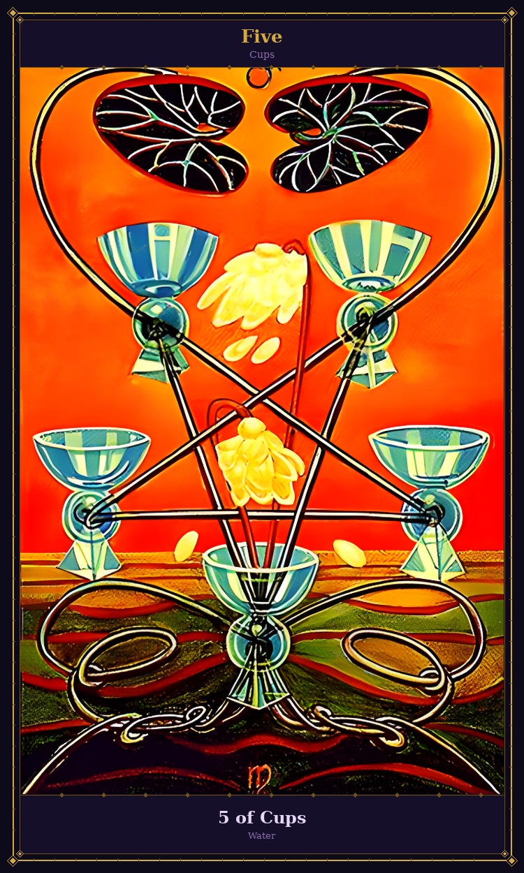 5 of Cups